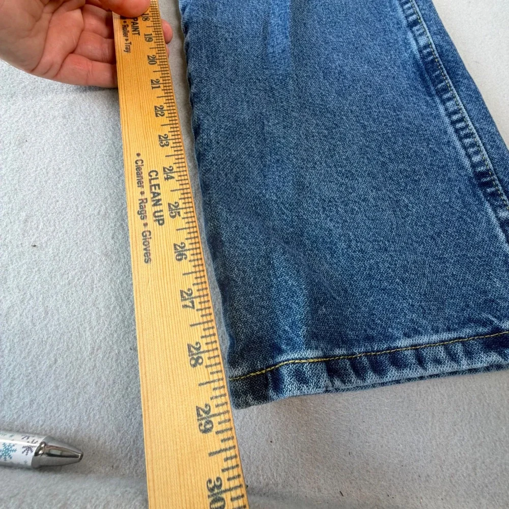 Wrangler George Strait Cowboy Cut Jeans Mens 35x30 Medium Wash Western Denim